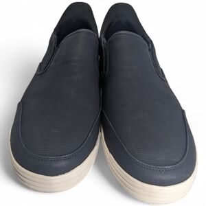 Nunn Bush Men's Kore City Walk EZ Moc Toe Black Slip-On Loafers Size 13W